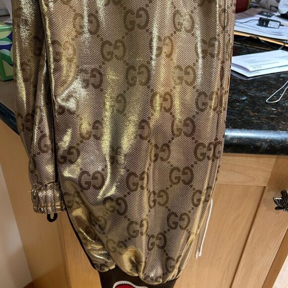 Men's Gucci GG technical Jersey jog  pants size XL made in Italy NWT - Picture 6 of 15